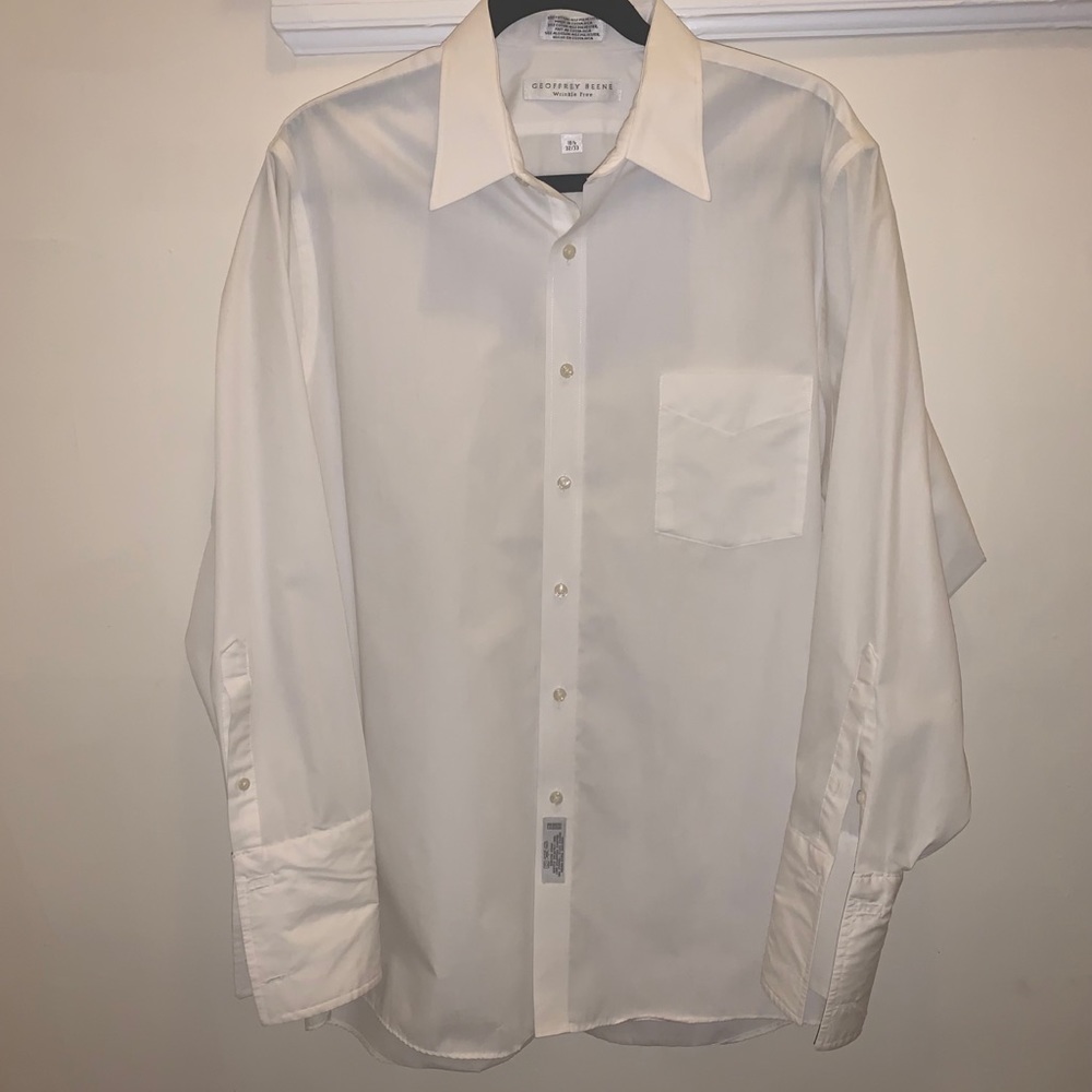 Geoffrey Beene Button Down Shirt 16 1/2